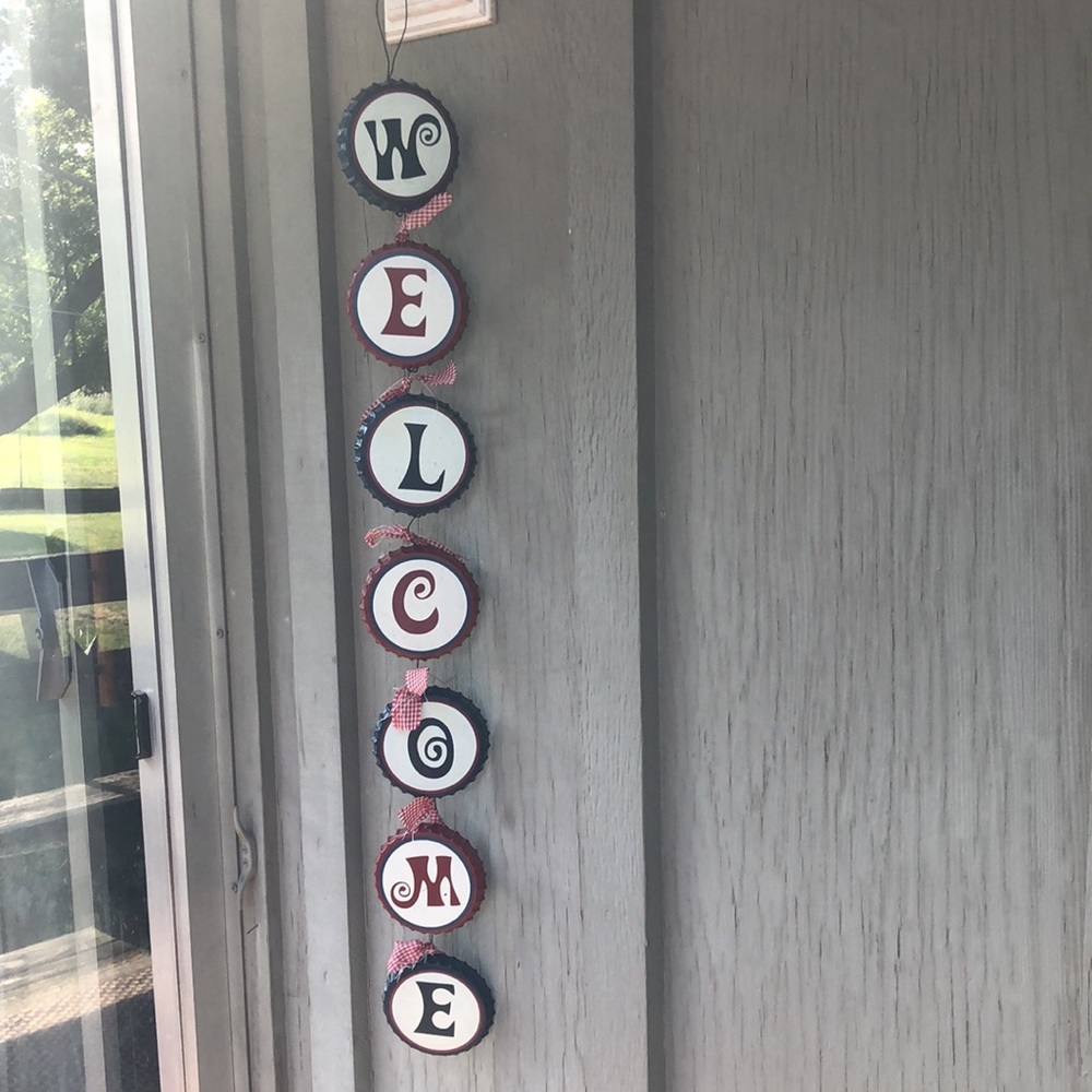 Rustic Style Welcome Sign - Picture 6 of 8